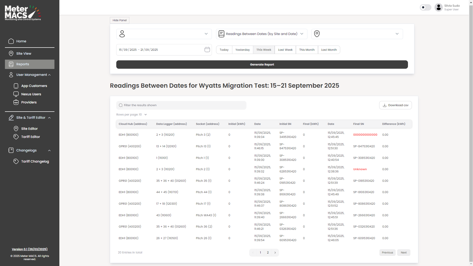 Smart Metering App & Admin Portal (Nexus) screenshot 2