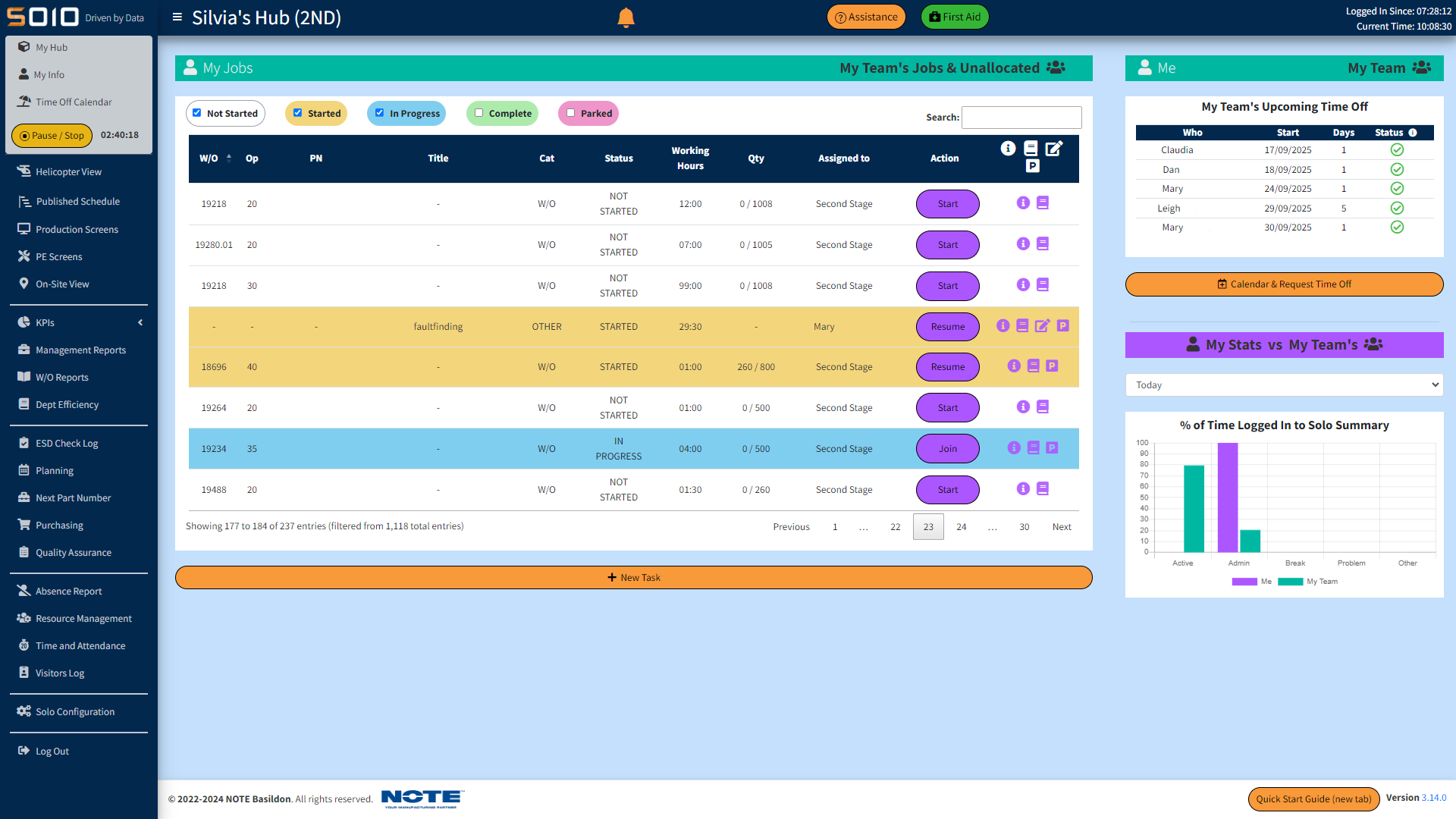 Factory Planning & Operations Platform (Solo) screenshot 2