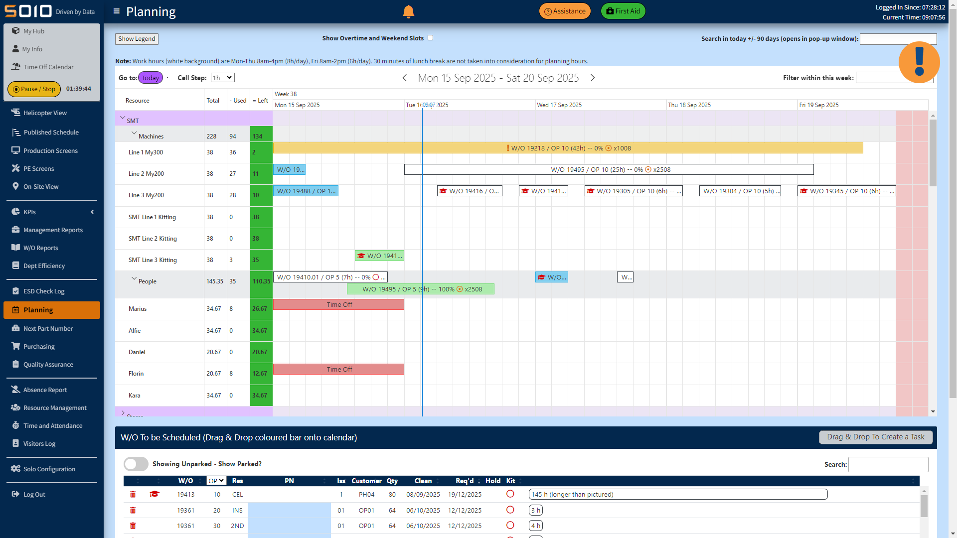 Factory Planning & Operations Platform (Solo)